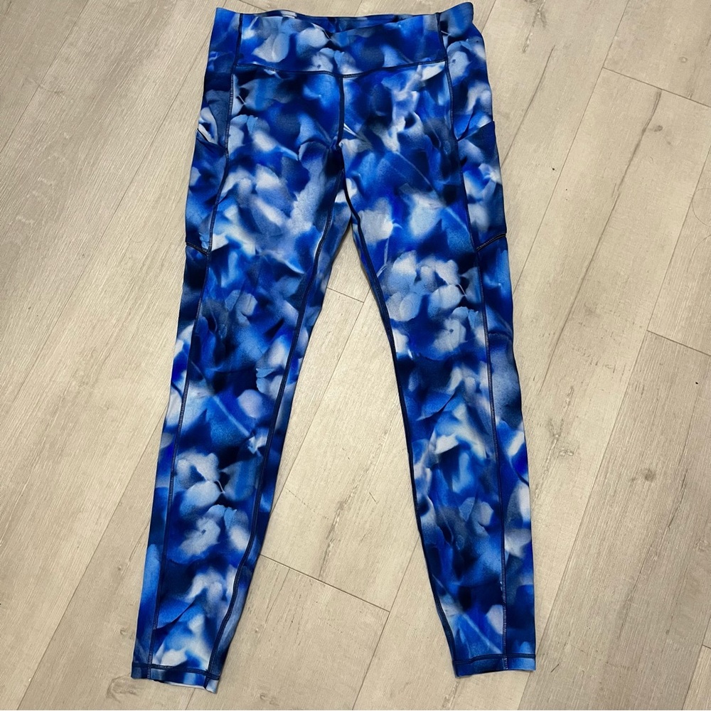 Lululemon Speed Up Tight Blush Blossom Alpine White Midnight Navy